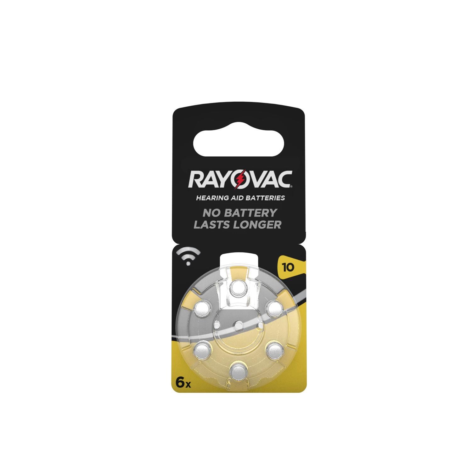 KULAKLIK PİLİ 10 NO (6 ADET) RAYOVAC