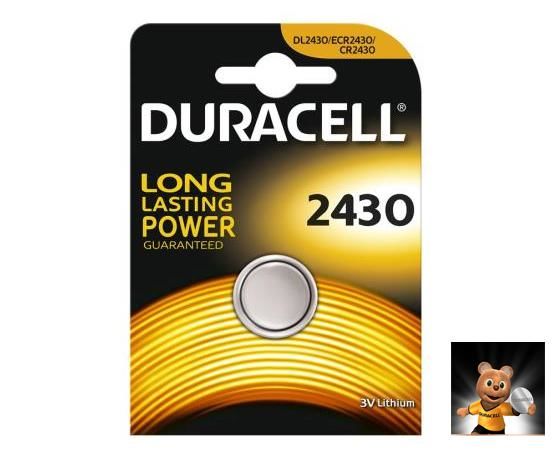 PİL DÜĞME 2430 3V (1 ADET) DURACELL