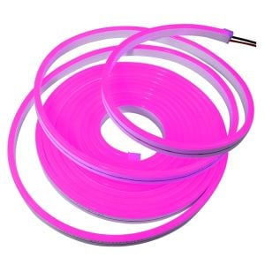 NEON ŞERİT LED 12V 2835 DIŞ MEKAN 5 METRE PEMBE PINK ALLES