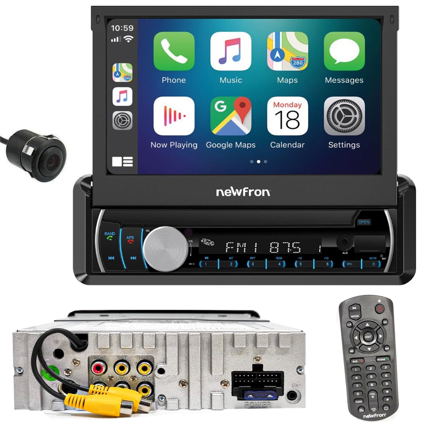 INDASH TEYP 7 4X50W CARPLAY ZLİNK BT/USB/SD/FM/AUX NEWFRON NF-7050