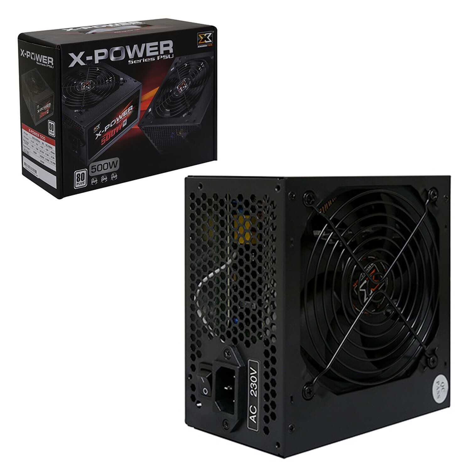 POWER SUPPLY 500W 80PLUS XİGMATEK XXEN-40704