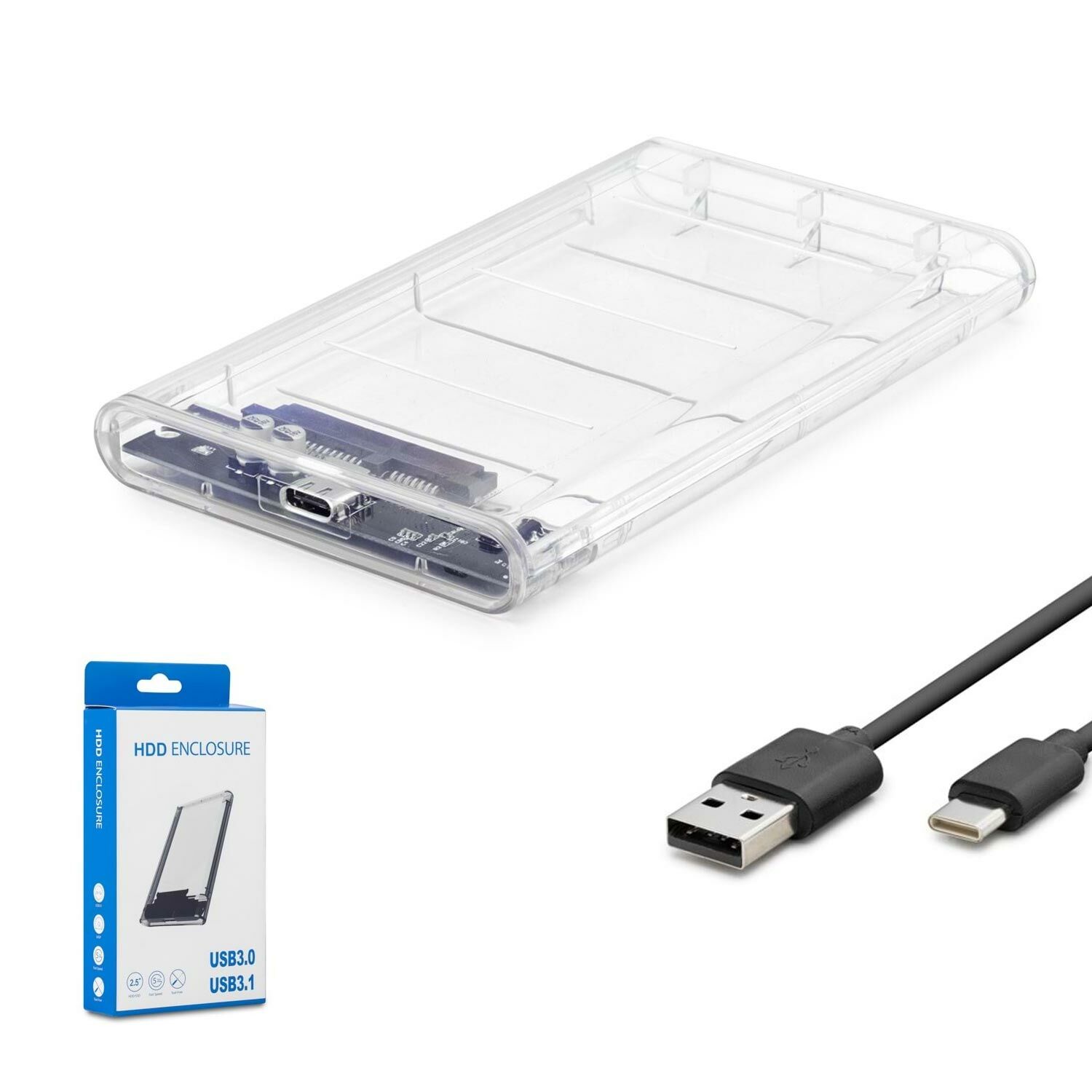 HARDDİSK KUTUSU SSD HDD 2.5 SATA USB 3.1 HADRON HDX-1766