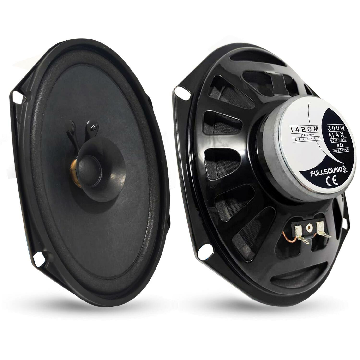 OTO HOPARLÖR OVAL 6X8 300W 2 ADET FORD FULLSOUND K-1420M