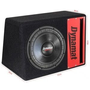 OTO BASS SUBWOOFER KABİNLİ 30CM 1000W DYNAMAT RK-430