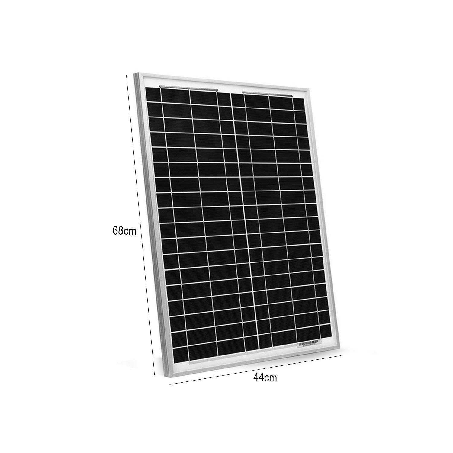 SOLAR PANEL GÜNEŞ ENERJİ 50W MONOKRİSTAL (68X44X2CM) LEXRON-SP50M