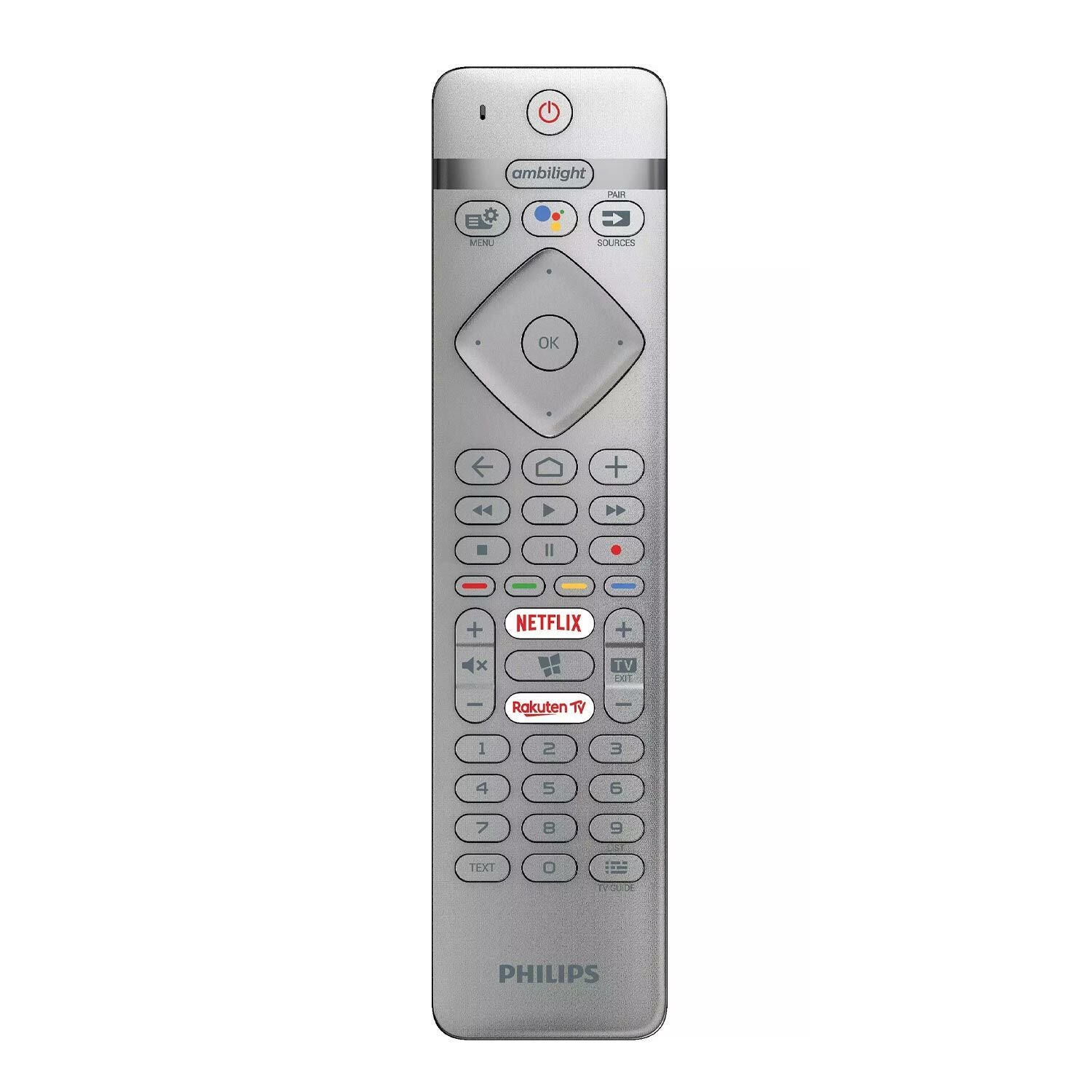 LCD LED KUMANDA PHILIPS AMBILIGHT RAKUTEN NETFLIX TUŞLU RC4154403/ 01R HPH238)