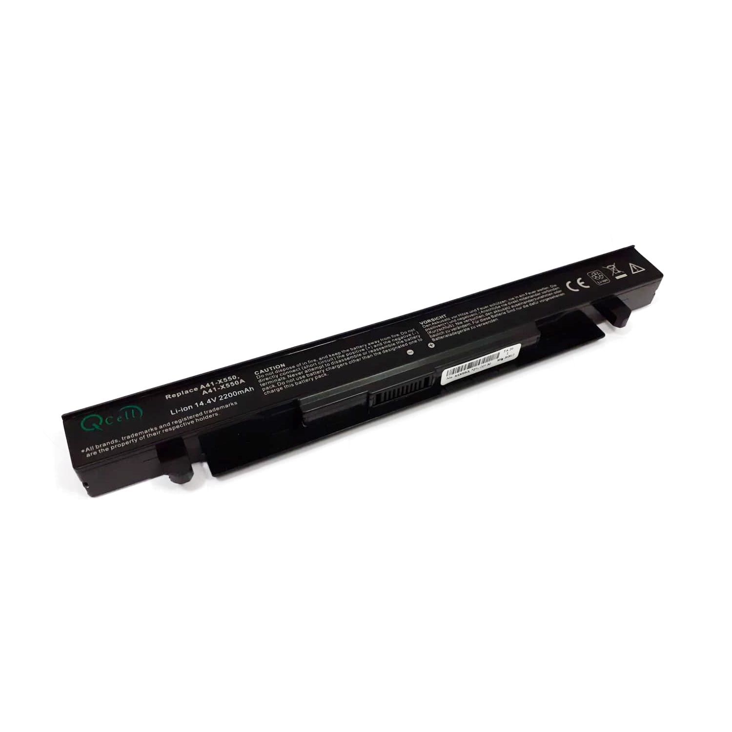 NOTEBOOK BATARYA ASUS X550 X550A X552 A450 X450 A41 14.4V 2200MAH QCELL ASX550L7