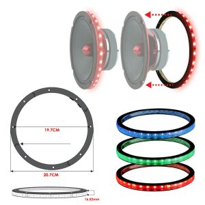 LEDRING HOPARLÖR RGB LED HALKA 20CM REISS AUDIO RS-LEDRING8