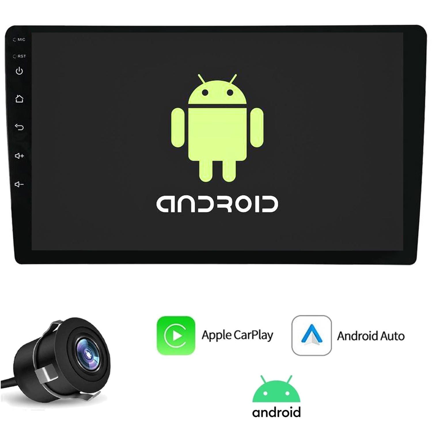 TABLET MULTİMEDYA ANDROID 9 2+32GB CARPLAY (SOĞUTUCU FANLI DSP İŞLEMCİ) KONFULON