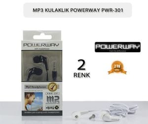 KULAKİÇİ KULAKLIK 3.5MM POWERWAY PWR-301