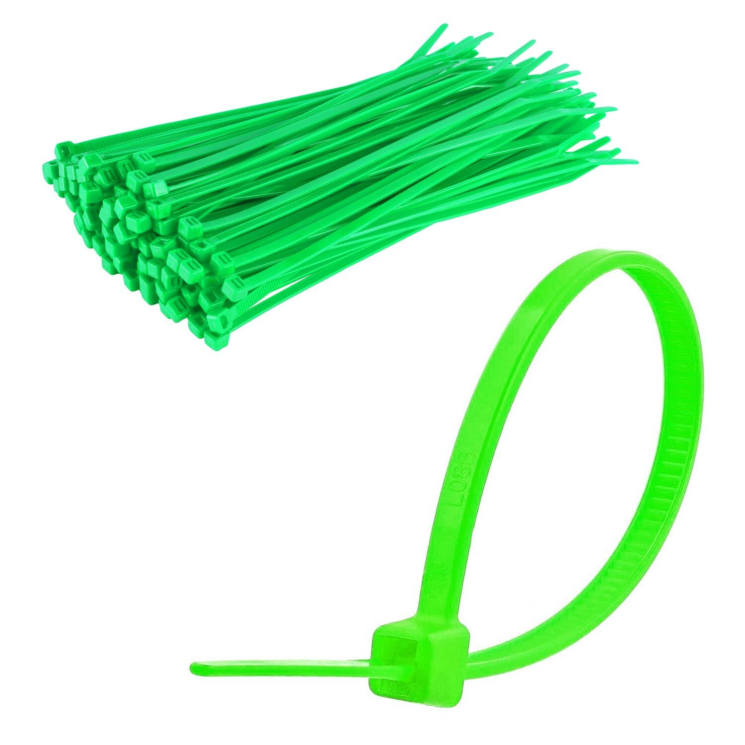 KABLO BAĞI YEŞİL 10CM 2.5MM PLASTİK CIRT KELEPÇE NAYLON (100 ADET) JAMESON JKB-2510Y