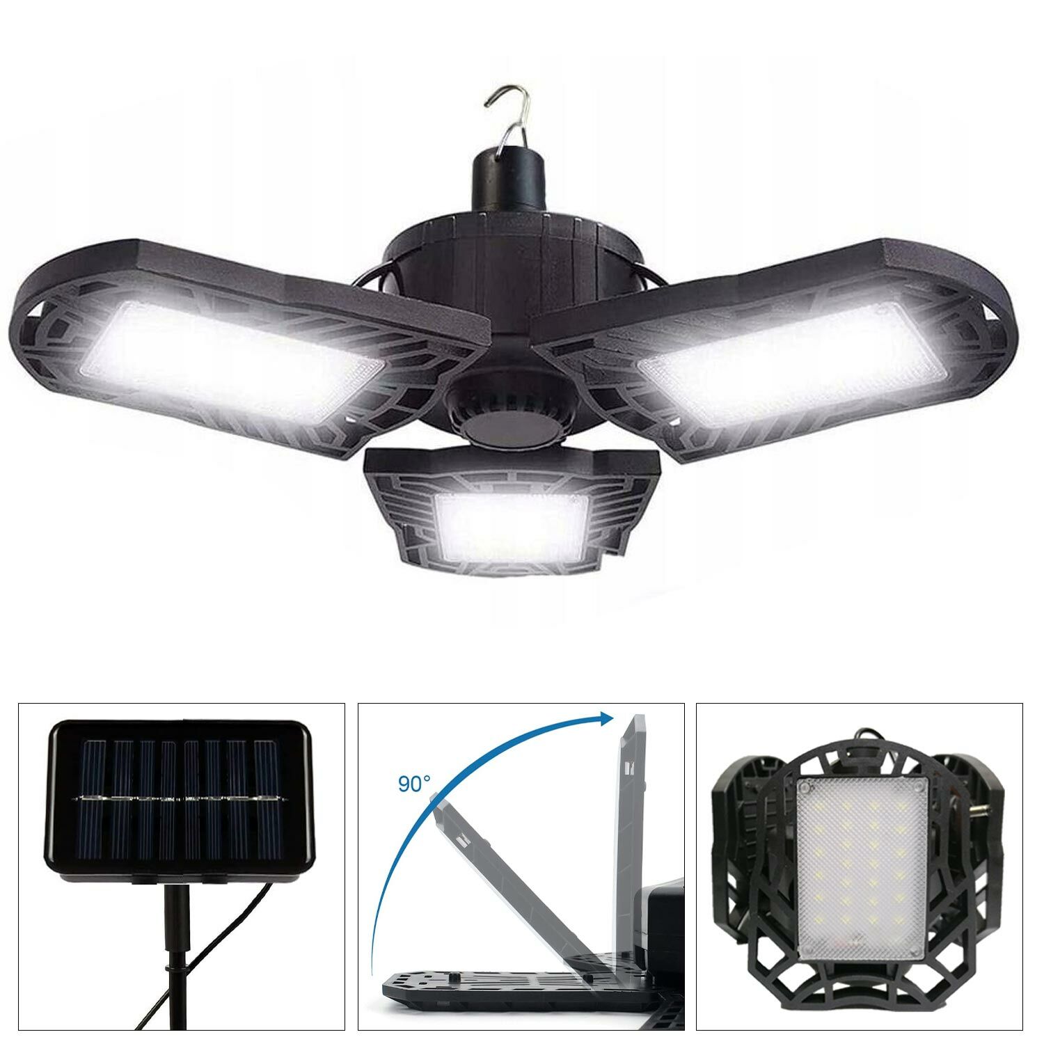 SOLAR GÜNEŞ ENERJİ AYDINLATMA LAMBASI 72 SMD LED XF-701A