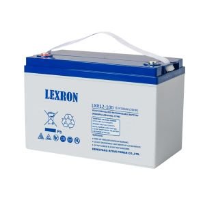 AKÜ 12V 100A JEL (330X171X219MM) LEXRON-LXR100