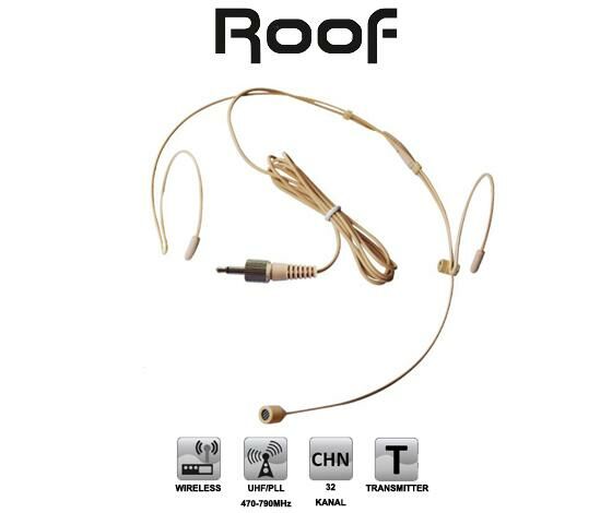 MİKROFON HEADSET TEN RENGİ ROOF H-11