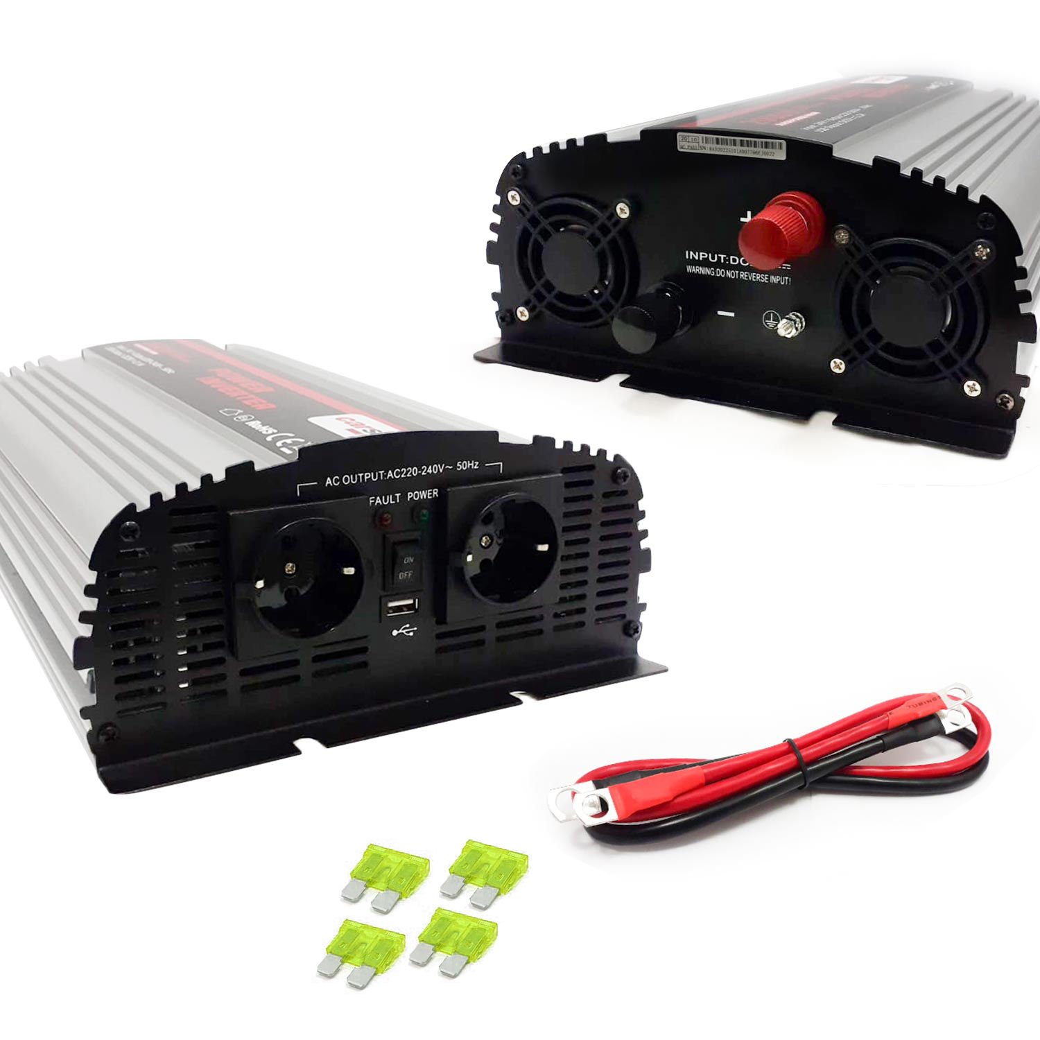 İNVERTER MODİFİYE SİNÜS 24V 1200W CARSPA MS-1200