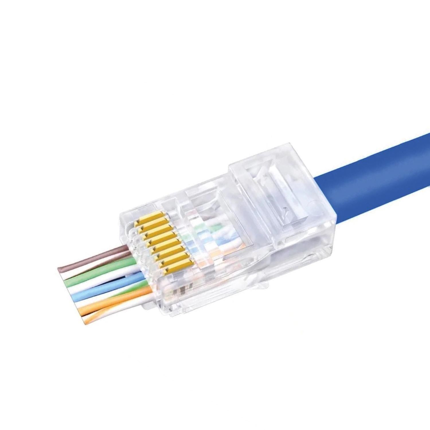 EZ RJ45 SOKET CAT6 (100 ADET) POLAXTOR