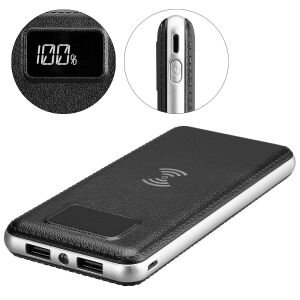 POWERBANK KABLOSUZ ŞARJ 10000 MAH LCD EKRAN MICRO TYPE-C GİRİŞLİ S-LİNK IP-G10W