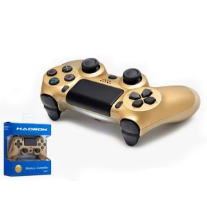 OYUN KOLU GAMEPAD KABLOSUZ PS4 BULETOOTH GOLD HADRON HD-323G