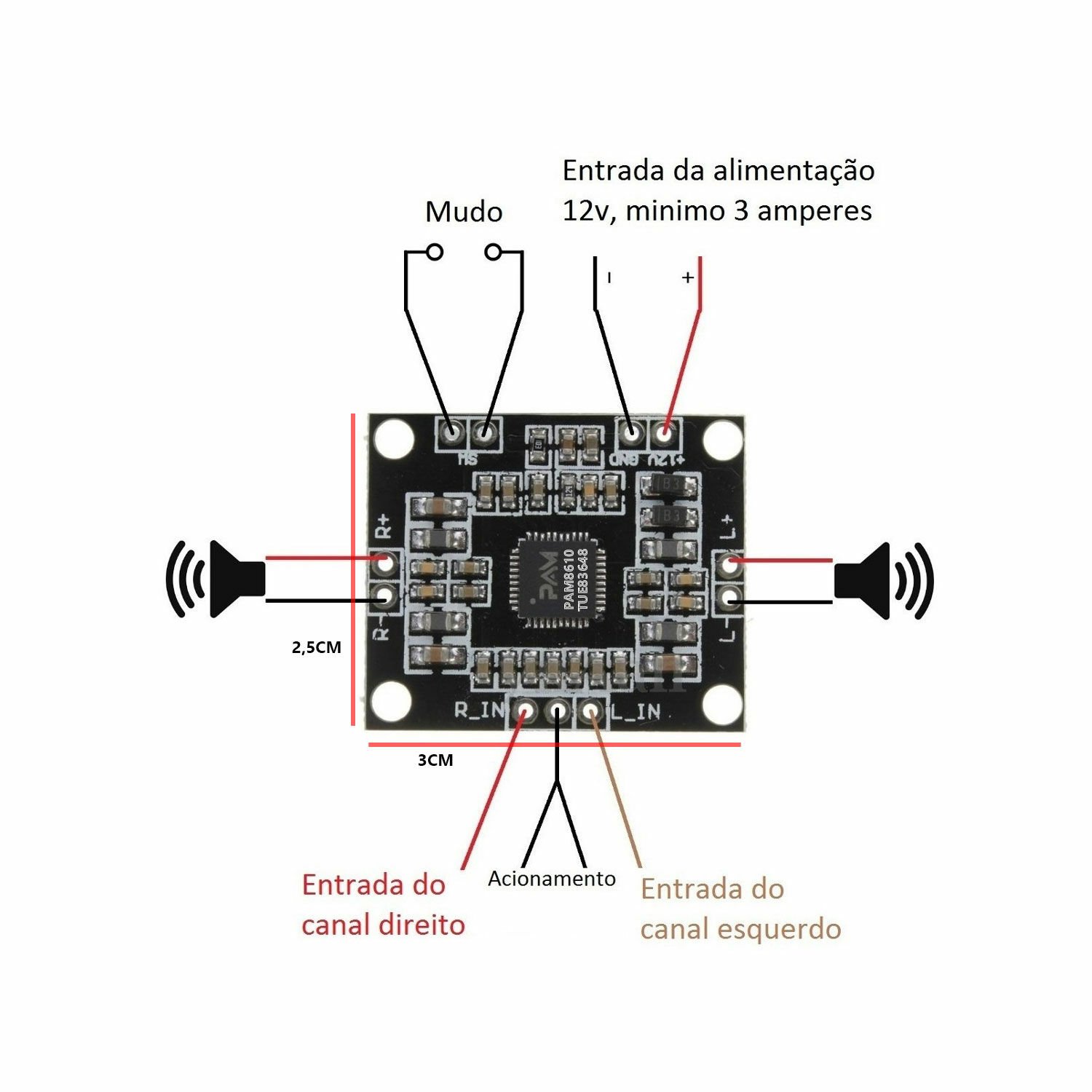 LCD LED TV SES KARTI 15X2V PAM-8610