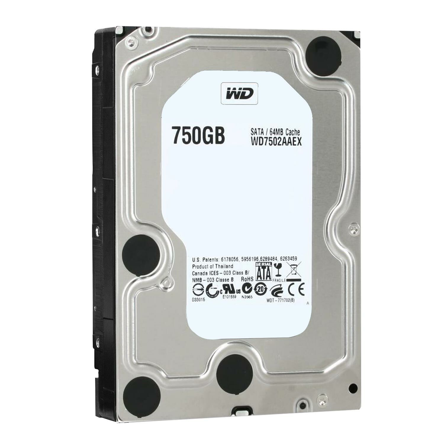 GÜVENLİK HARDDİSK 750GB 7/24 7200RPM SATA2 64MB WESTERN DIGITAL