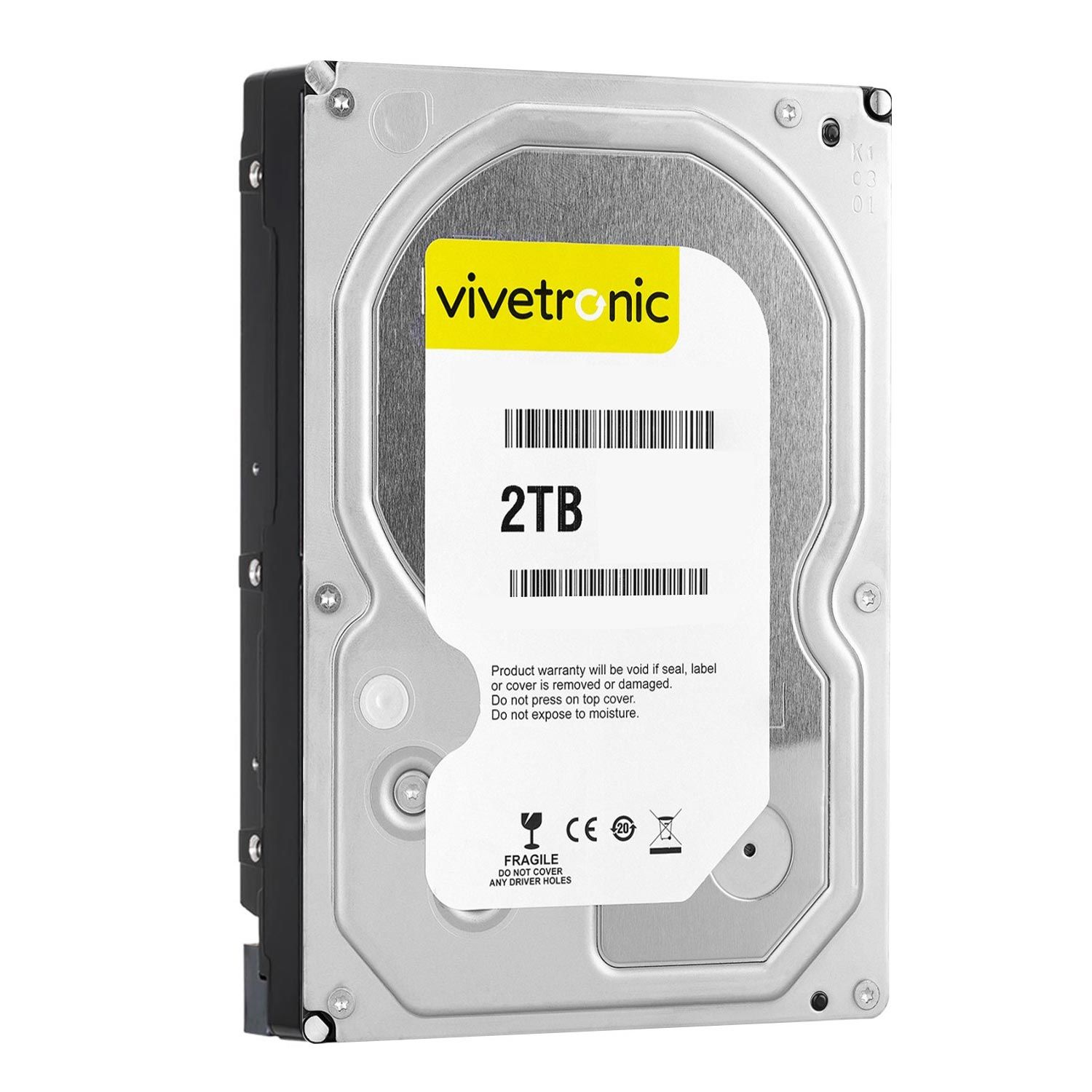 GÜVENLİK HARDDİSK 2TB 7200RPM SATA3 32MB VIVETRONIC