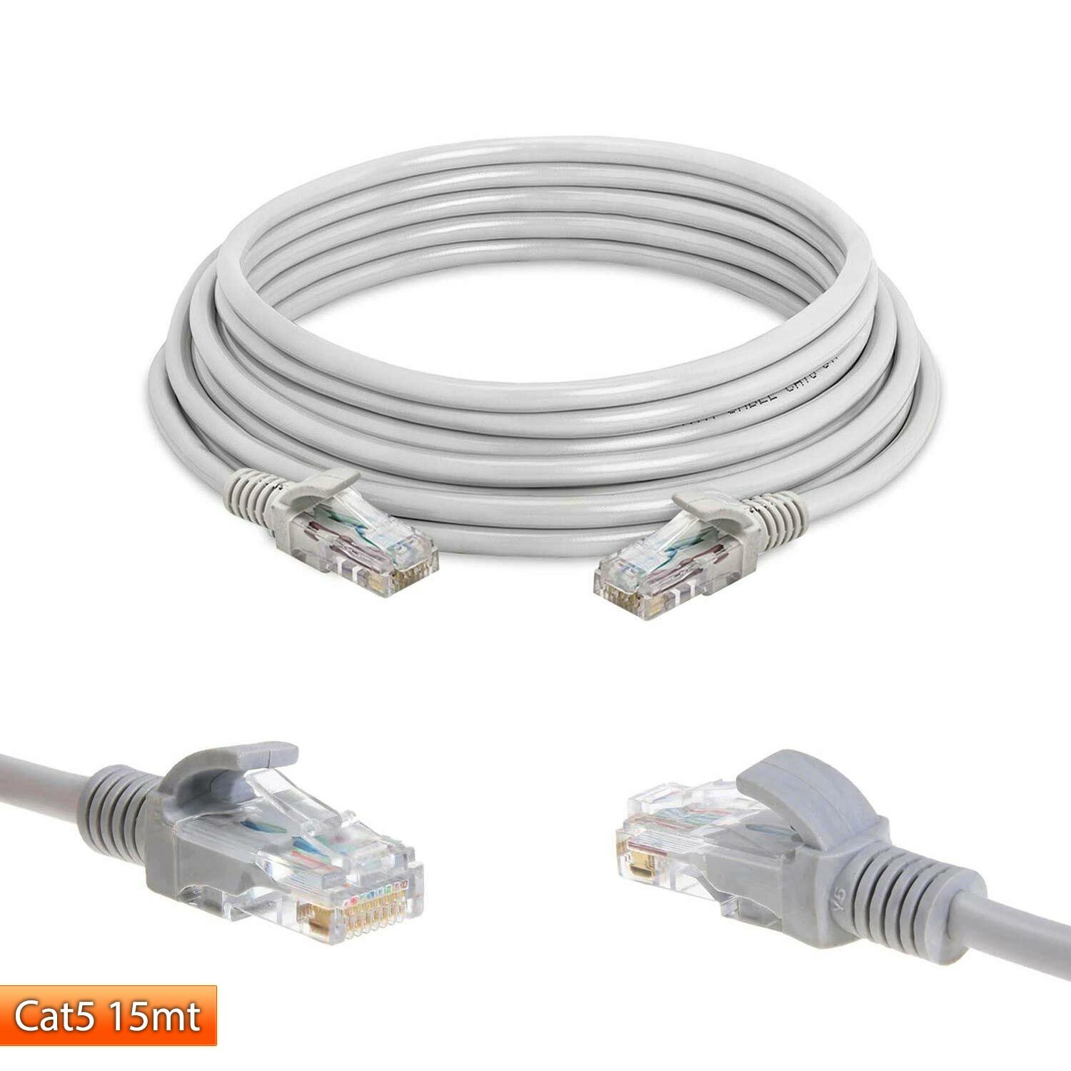 CAT5 PATCH NETWORK ETHERNET KABLO 15MT