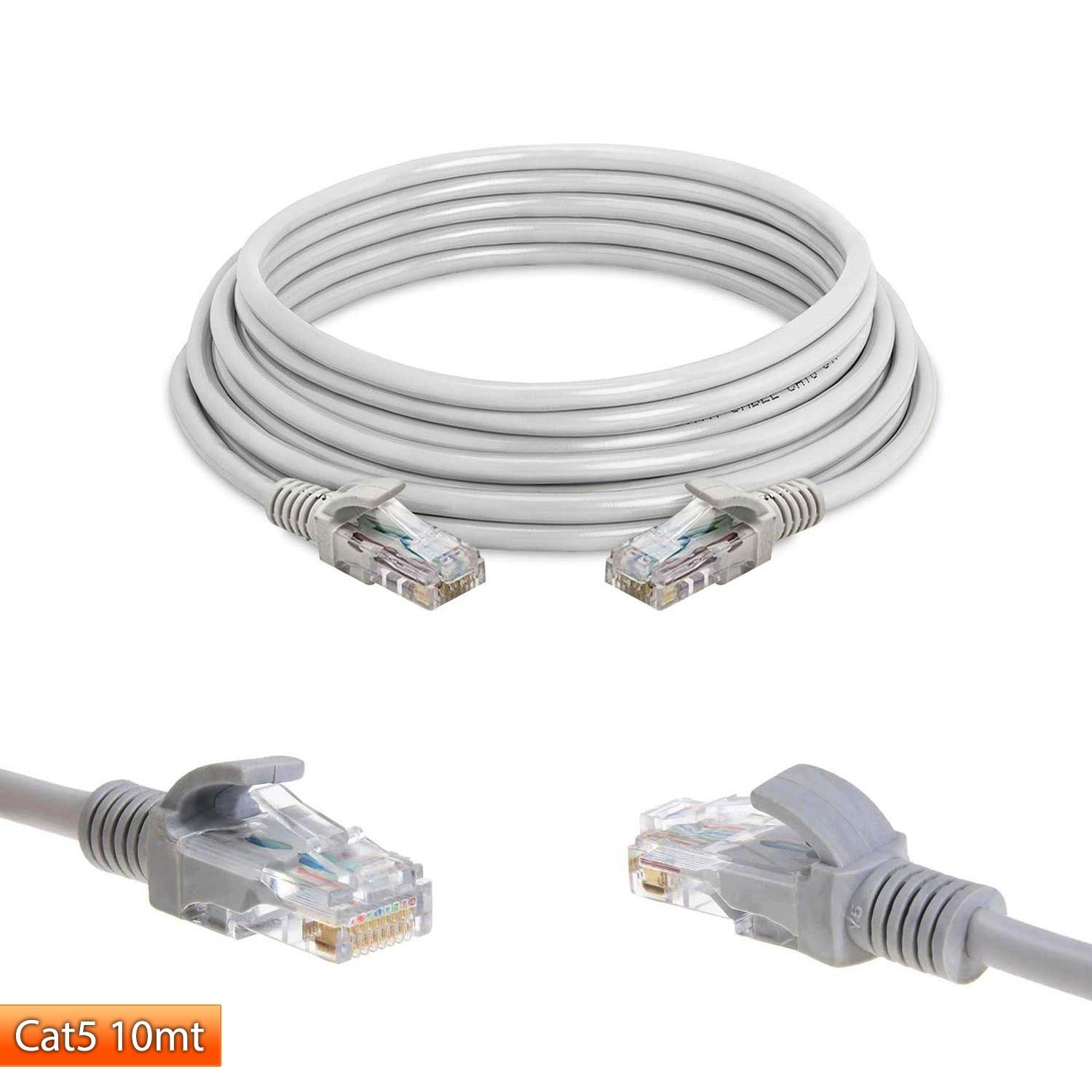 CAT5 PATCH NETWORK ETHERNET KABLO 10MT