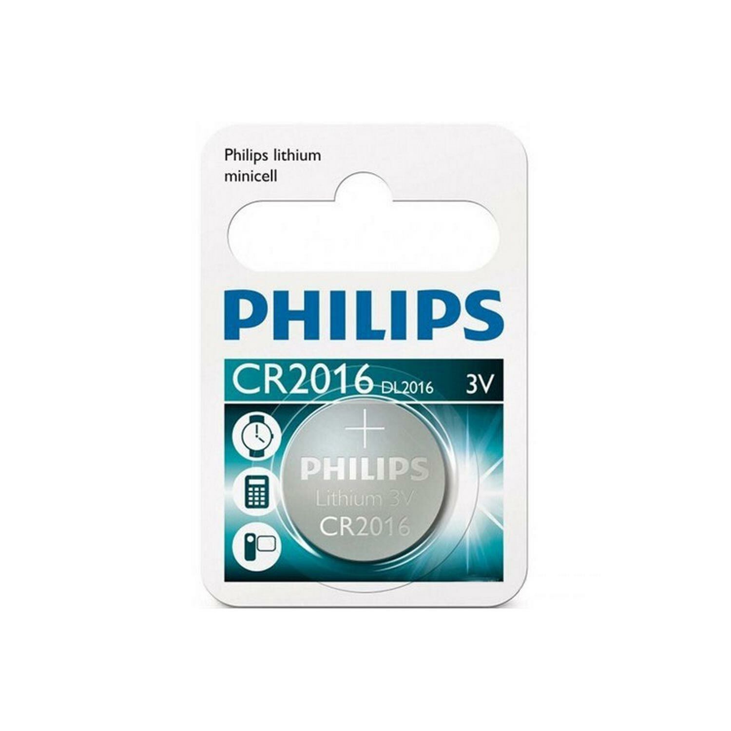 PİL DÜĞME 2016 3V (1 ADET) PHILIPS