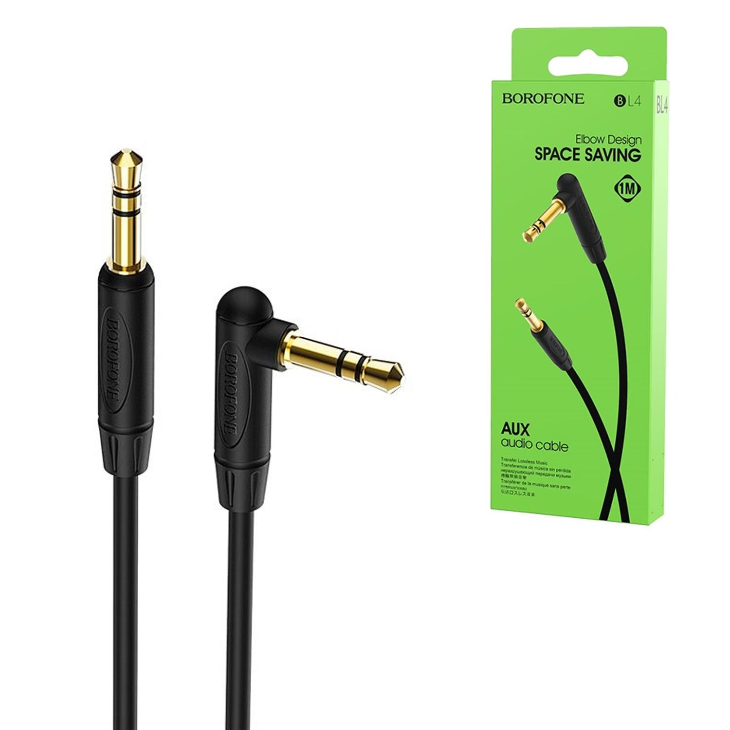 AUX KABLOSU GOLD 3.5MM 1MT BOROFONE BL-4