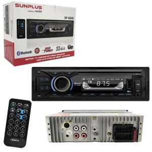 OTO TEYP 4X55W BT/USB/SD/FM/AUX SUNPLUS SP-6040