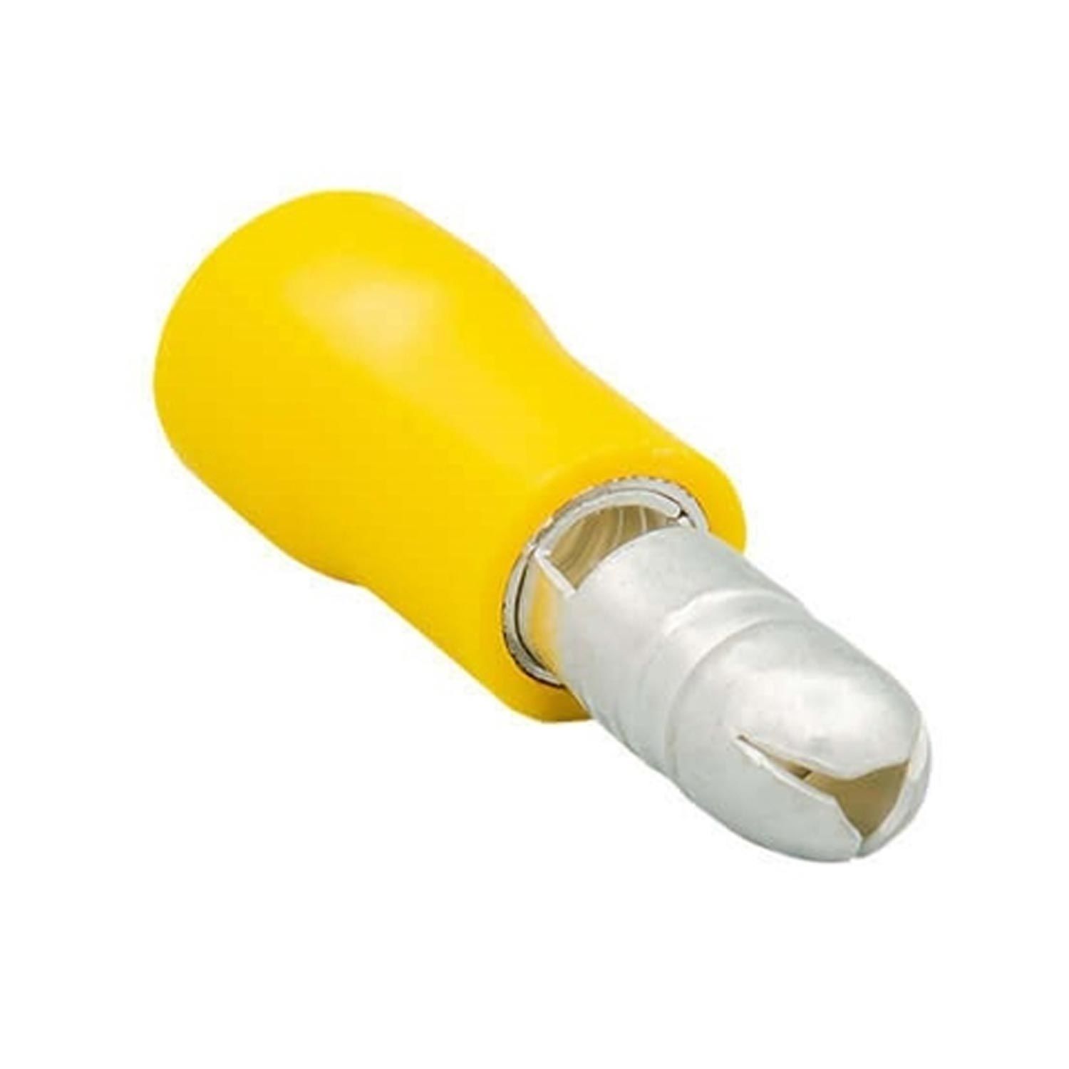ERKEK TERMİNALI İZOLELİ KABLO UCU 6MM SARI JAMESON JBE-5056