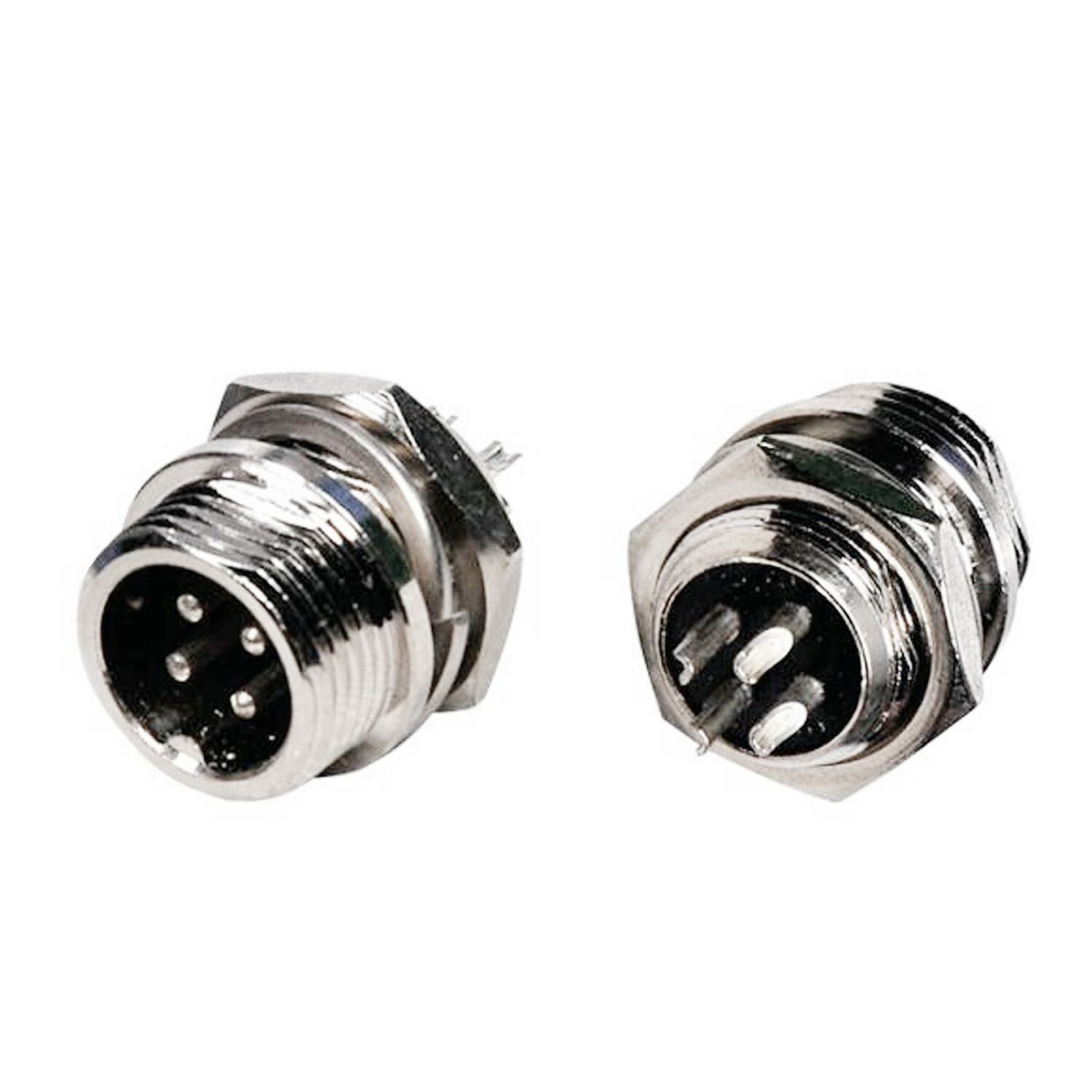 MAYK FİŞ ŞASE MIKE KONNEKTÖR 4PIN 16MM ERKEK