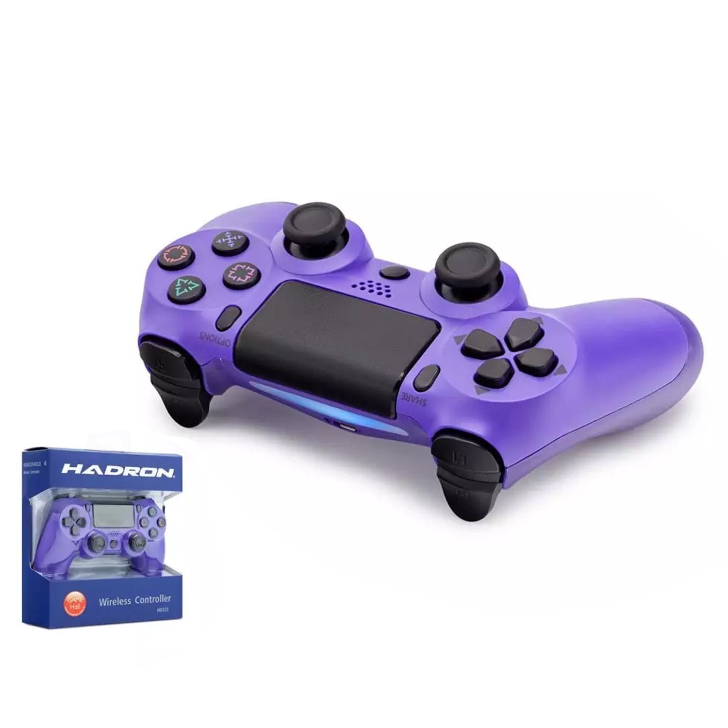 OYUN KOLU GAMEPAD KABLOSUZ PS4 BULETOOTH MOR HADRON HD-323I