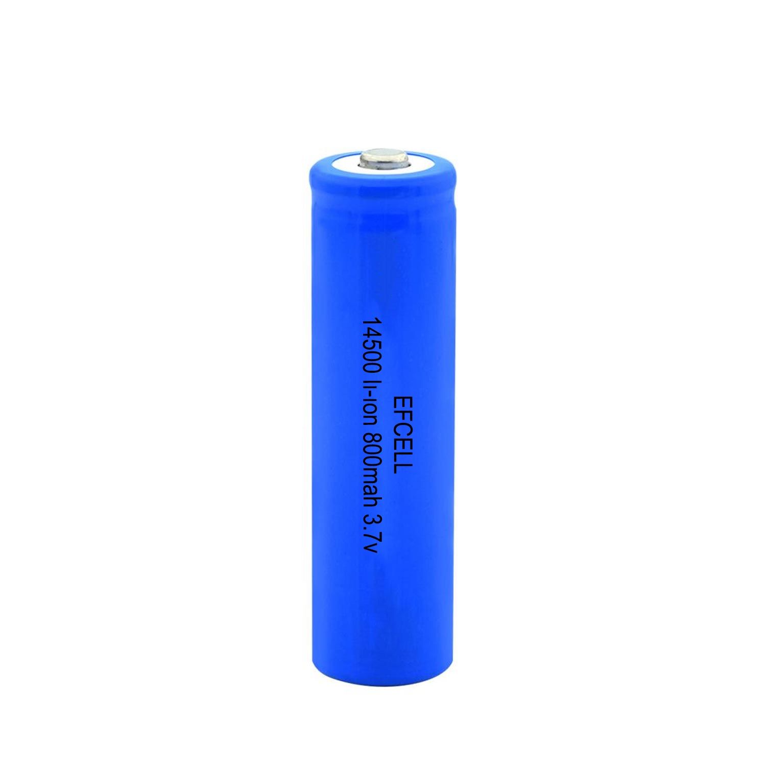 ŞARJLI PİL AA KALEM 3.7V 800MAH 14500 BAŞLIKLI Lİ-İON EFCELL