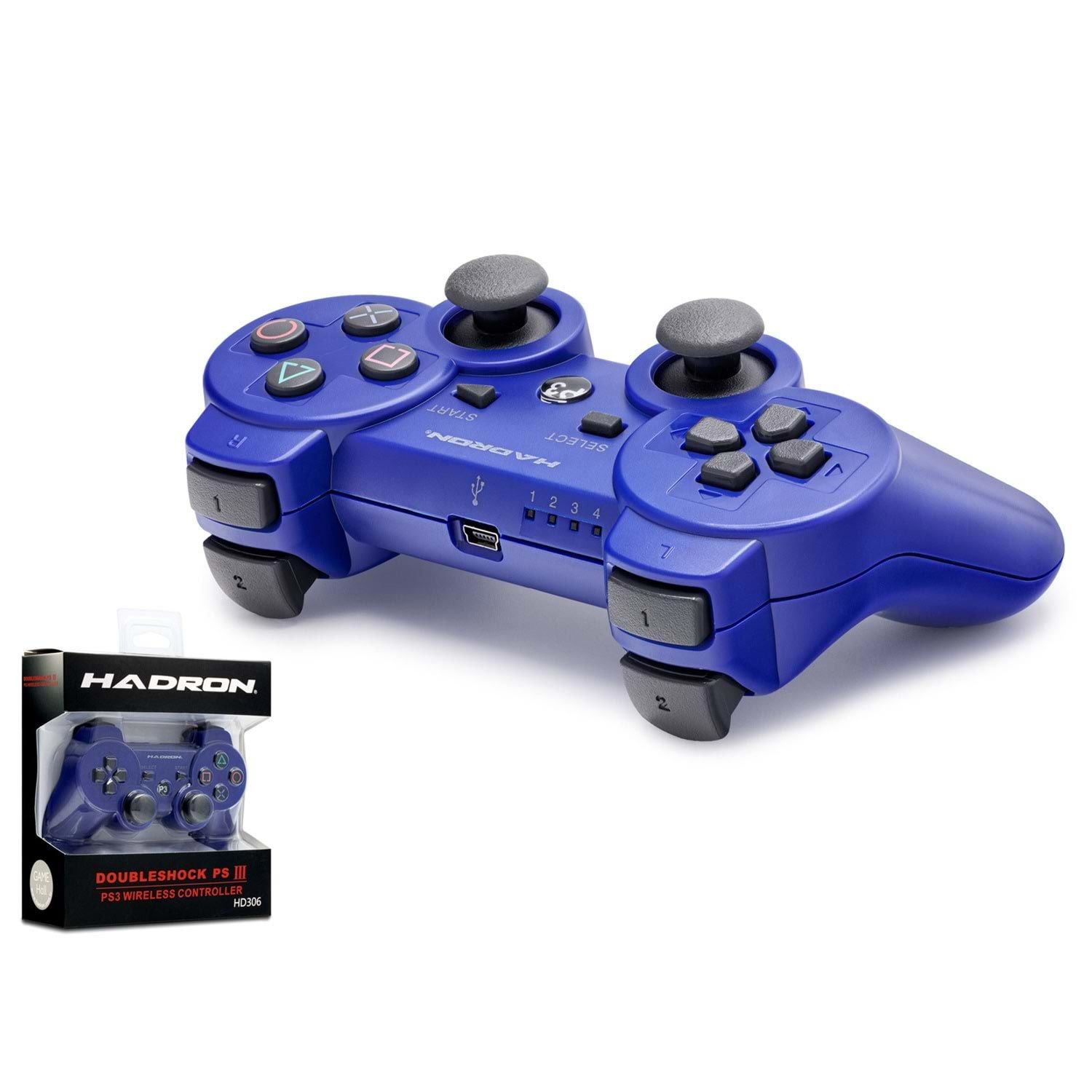 OYUN KOLU GAMEPAD KABLOSUZ PS3 BULETOOTH MAVİ HADRON HD-306