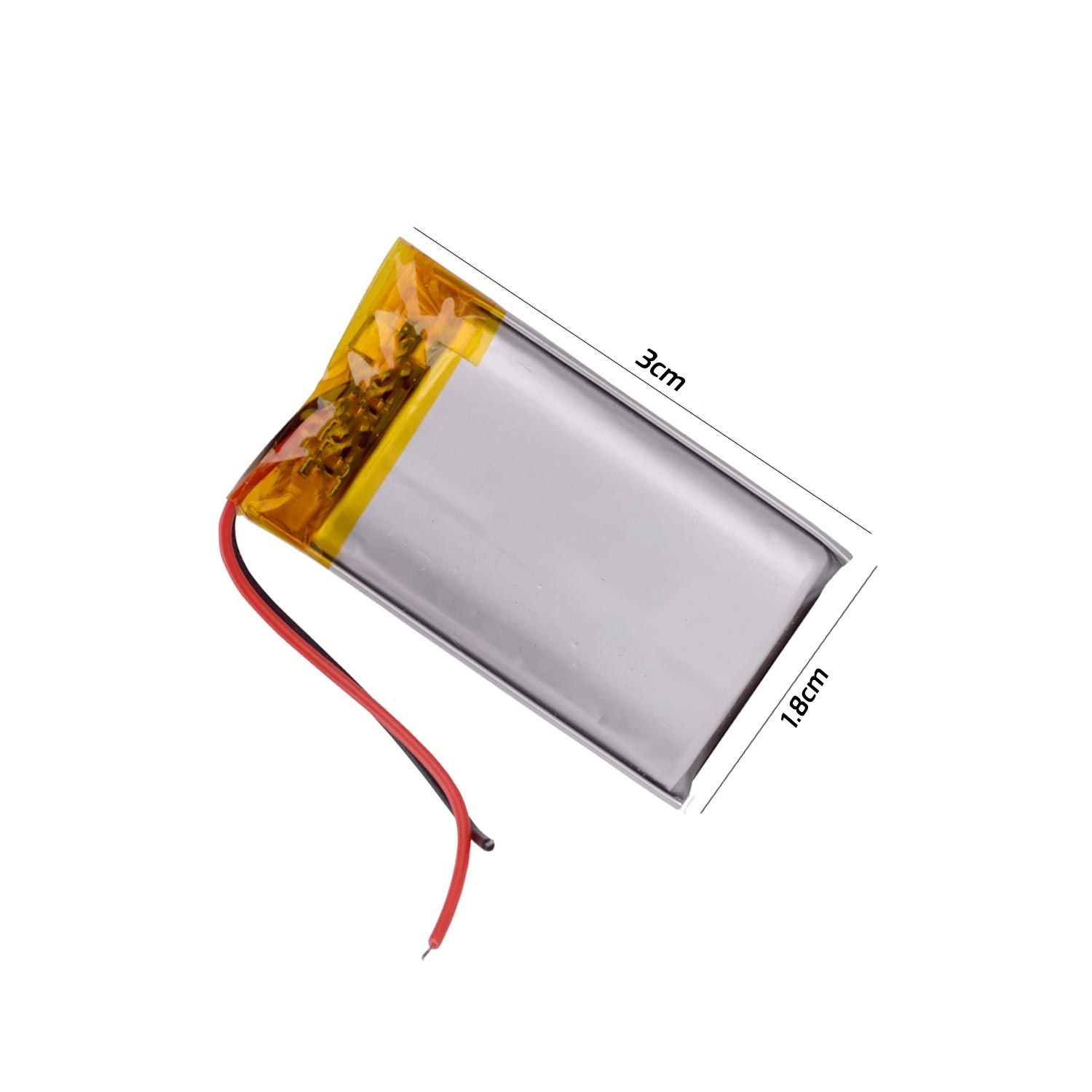 POLİMER PİL 3.7V 600MAH NARİTA 102030