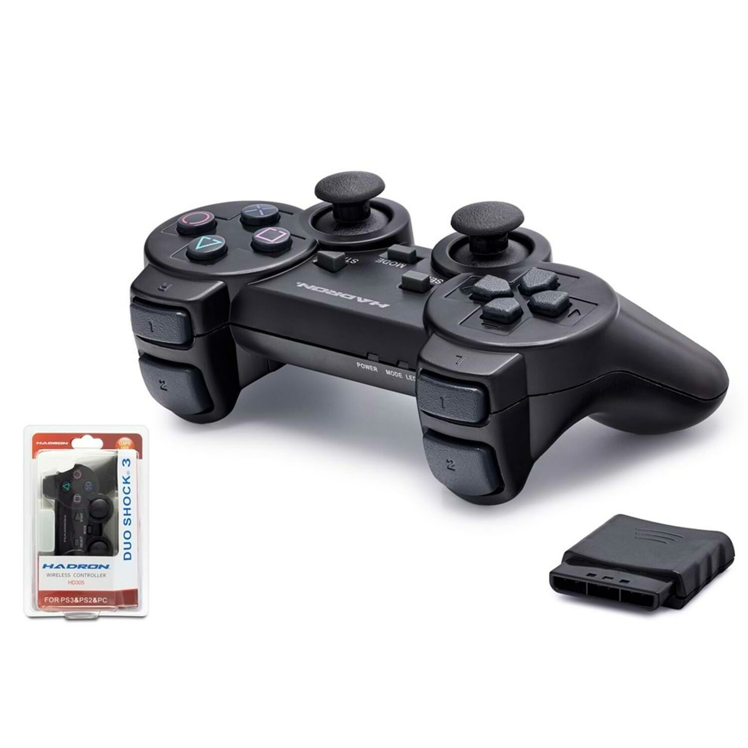 OYUN KOLU GAMEPAD KABLOSUZ PC PS2 PS3 BULETOOTH TİTREŞİMLİ HADRON HD-305