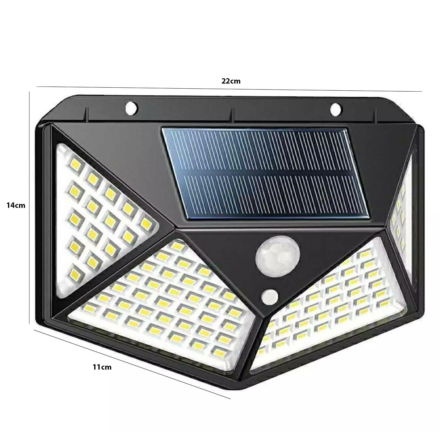 SOLAR GÜNEŞ ENERJİ AYDINLATMA LAMBASI SENSÖRLÜ 180 LED SİLVER TOSS ST-8010A