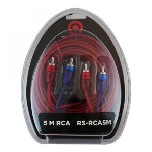 ANFİ KABLOSU 2RCA 2RCA 5MT BAKIR REISS AUDIO RS-RCA5M