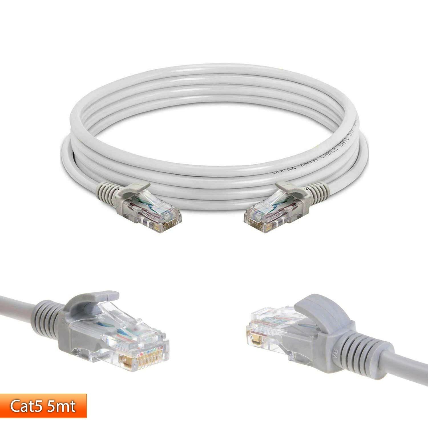 CAT5 PATCH NETWORK ETHERNET KABLO 5MT
