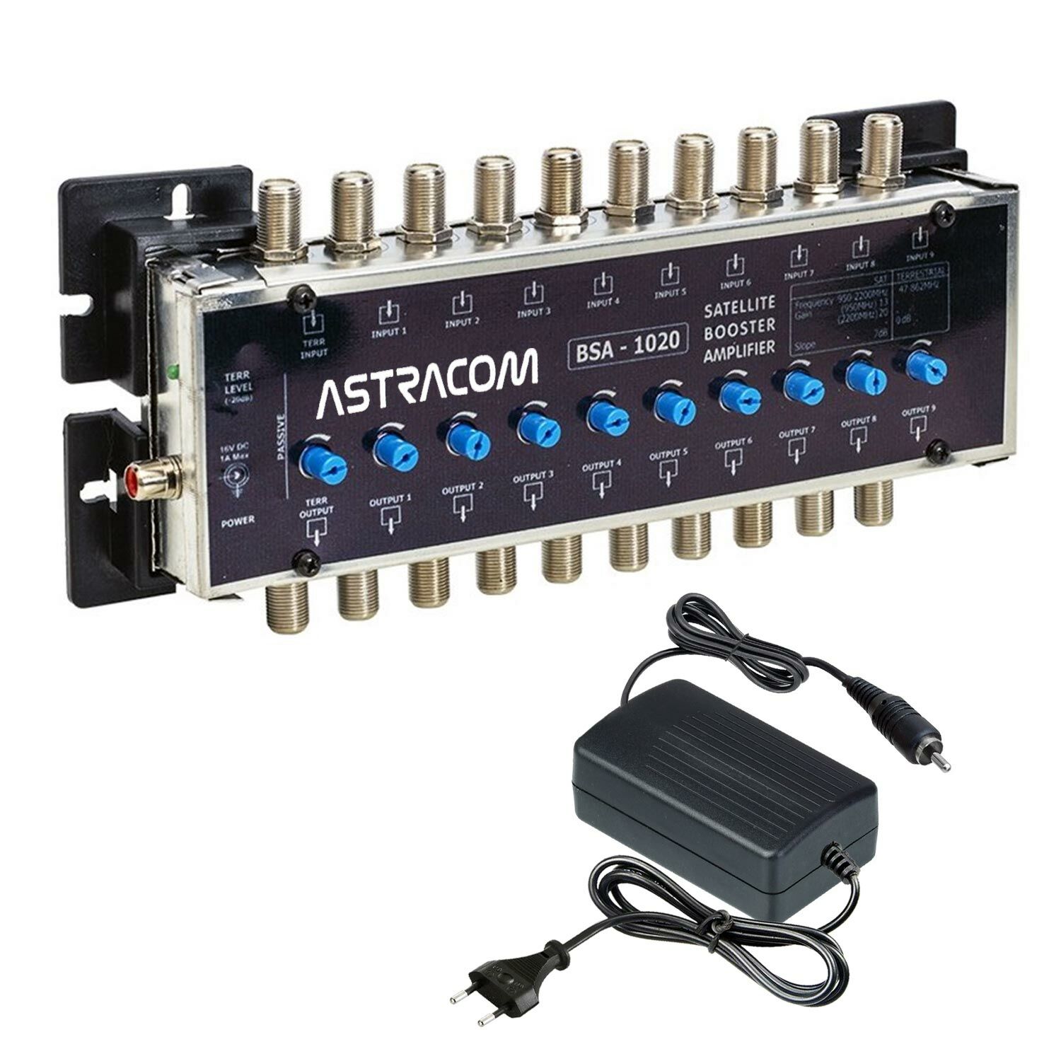 ANTEN SANTRALİ YÜKSELTİCİ AMPLIFIER AYARLI ASTRACOM BSA-1020