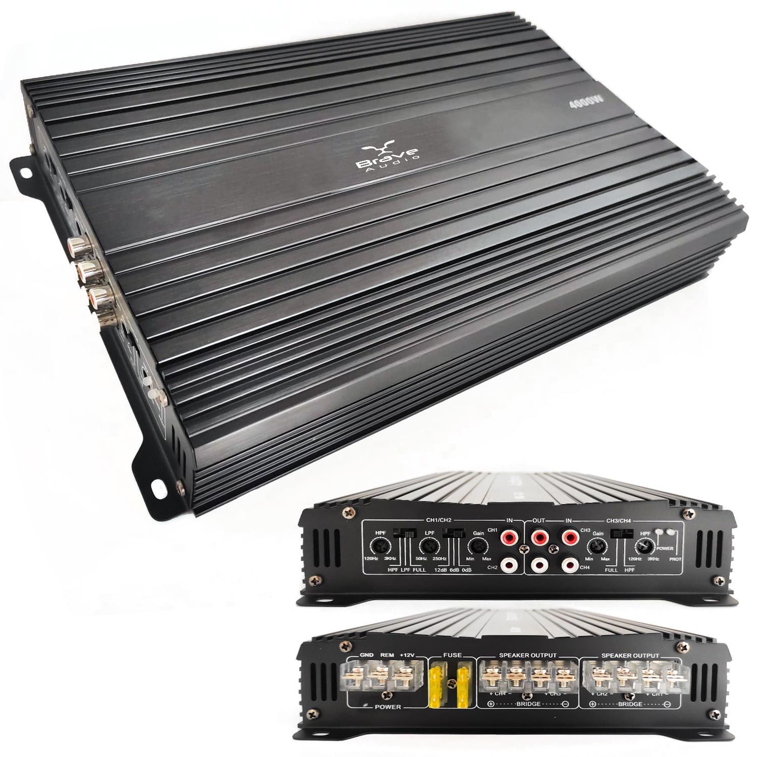 OTO ANFİ 4000W 4 KANAL BRAVE BR-7804