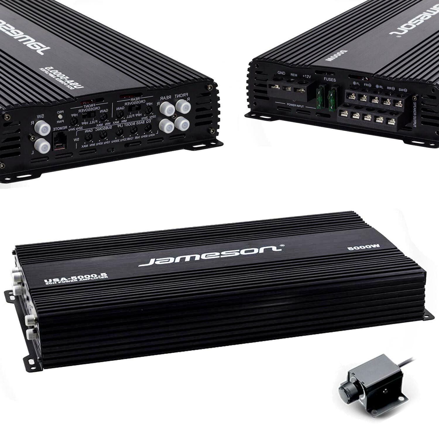 OTO ANFİ 5000W 5 KANAL BASS KONTROL JAMESON USA-5000.5
