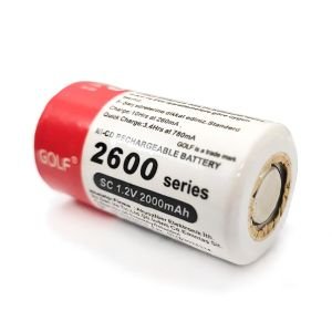 ŞARJLI MATKAP PİLİ 1.2V 2000MAH 2600 SERIES NI-CD GOLF