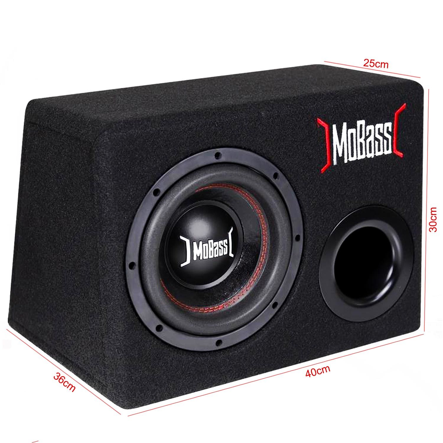 OTO BASS SUBWOOFER KABİNLİ 20CM 300W MOBASS MB-208