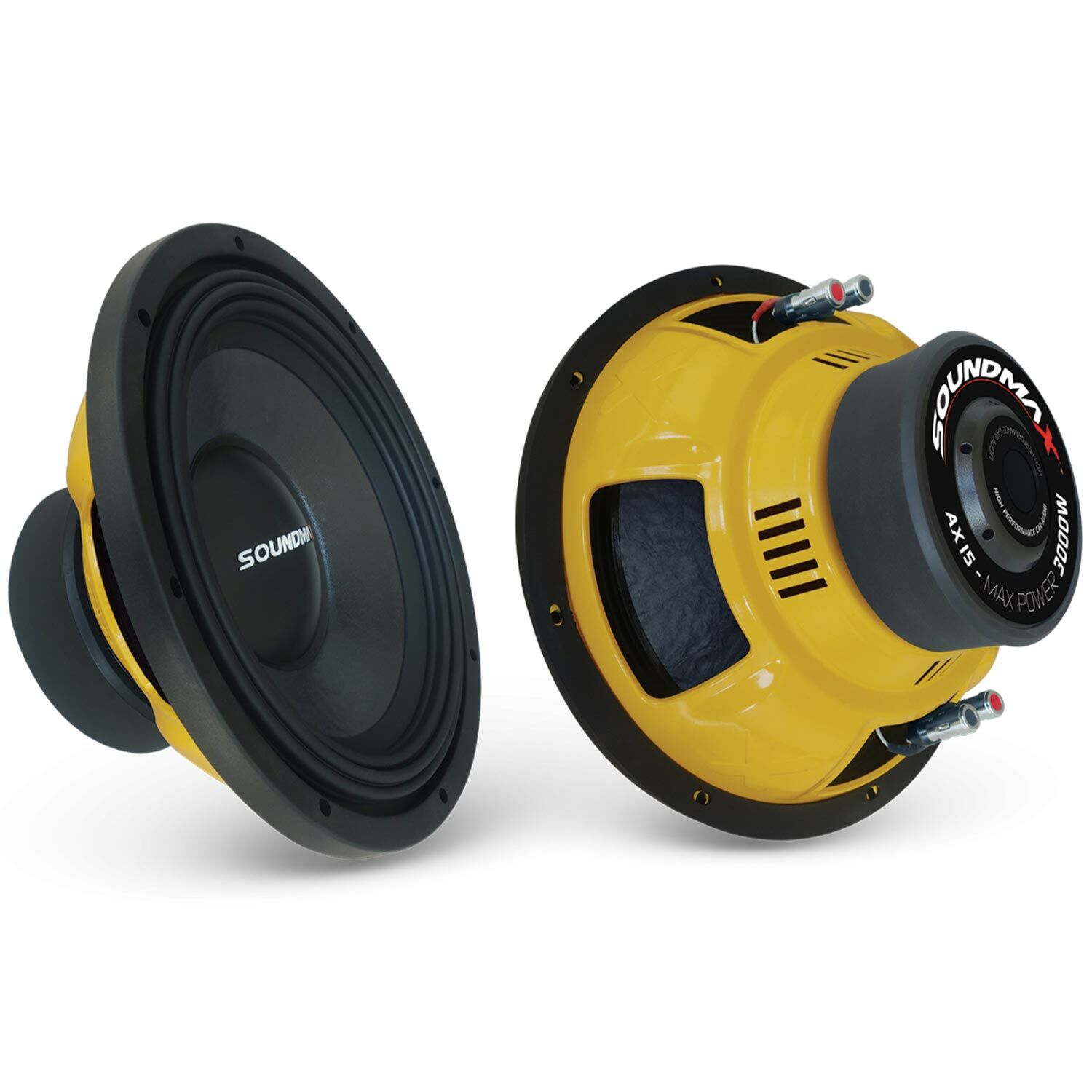 OTO BASS SUBWOOFER 38CM 3000W 1 ADET SOUNDMAX SX-AX15