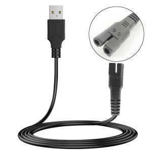 TIRAŞ KABLOSU USB 1MT SİYAH NO18 G-53518