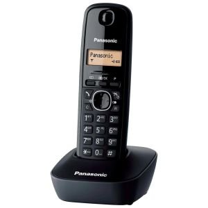 TELSİZ DECT TELEFON SİYAH PANASONIC KX-TG1611H