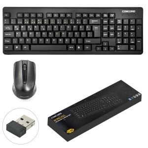 KABLOSUZ KLAVYE Q MOUSE SETİ CONCORD C-68