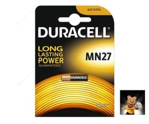 PİL 27A 12V ALKALIN (1 ADET) DURACELL MN27